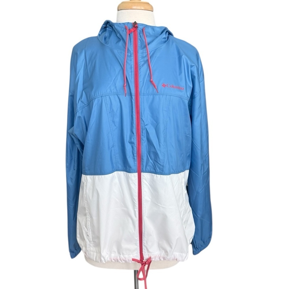 New Columbia Flash Forward Wind Breaker
Water Resistant Women's Jacket Size XL